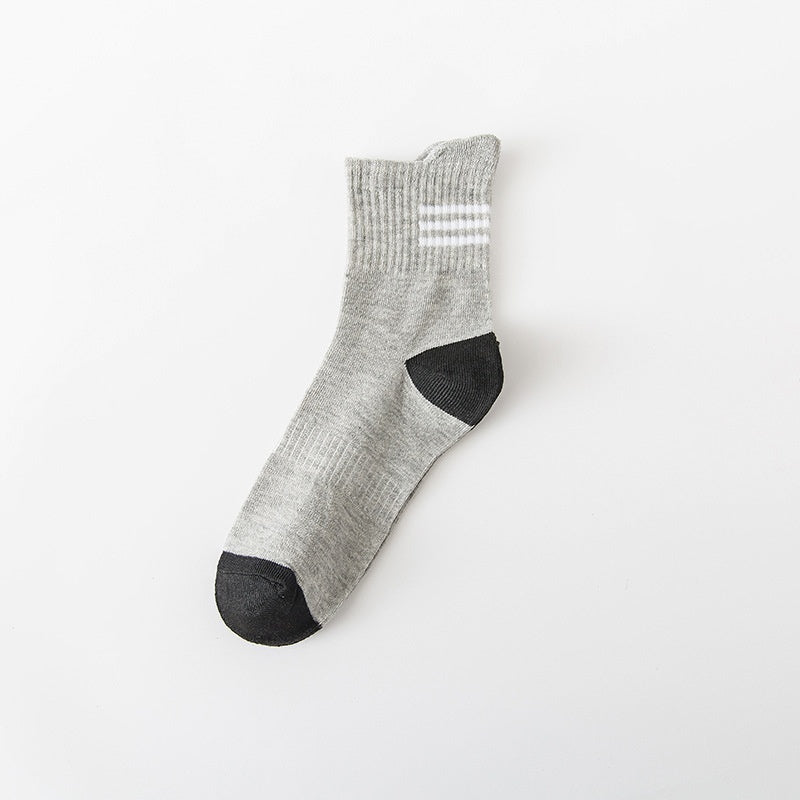 Men's Mid-Calf Socks AutumnWinter Tapered-Top Long Socks For Men
