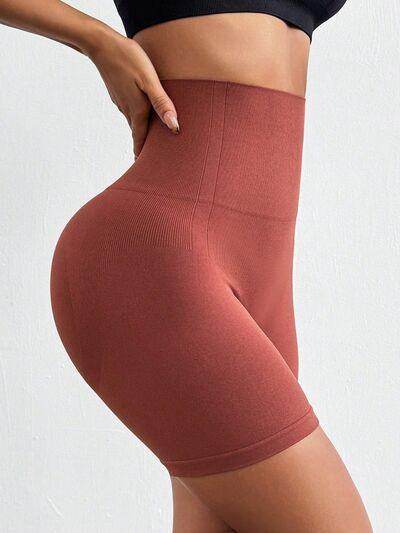 Seamless High Waist Active Shorts for Comfortable Workouts