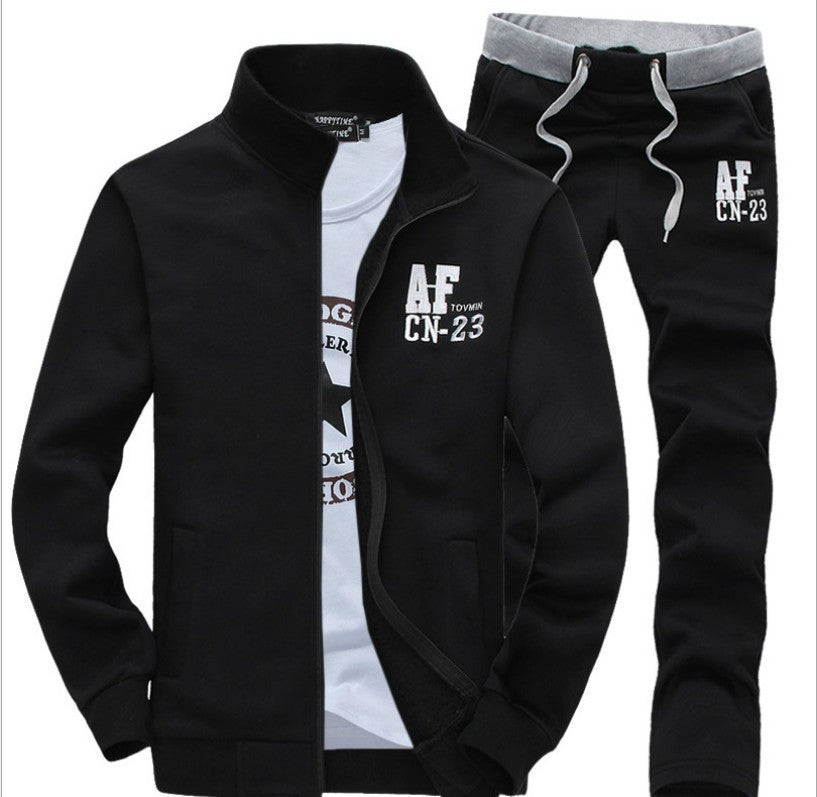 Plus Size Casual Stand Collar Casual Sportswear