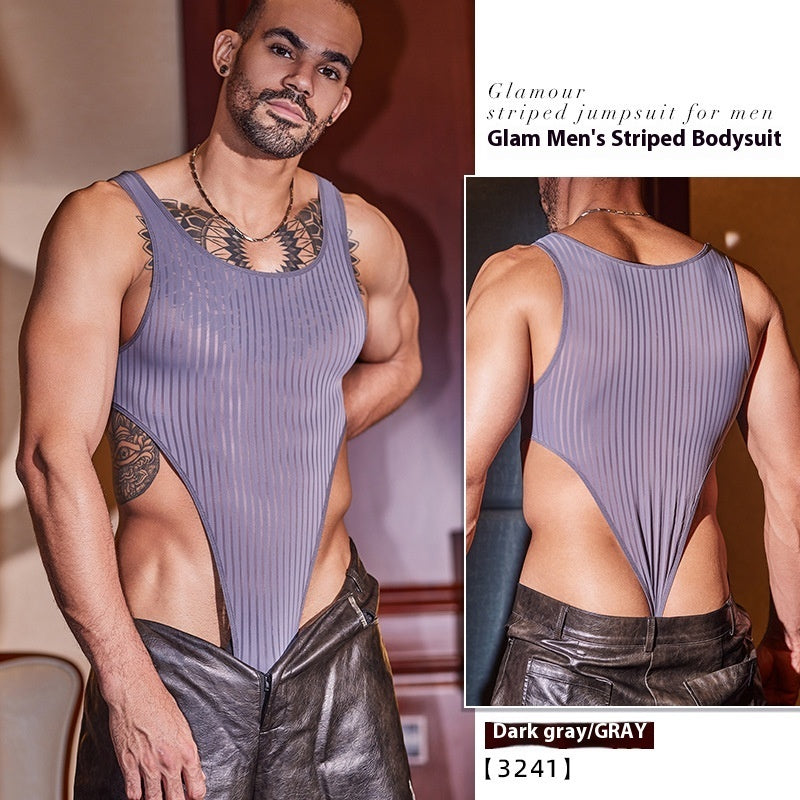 Men's Sleeveless Tight Top Breathable Body Shaping