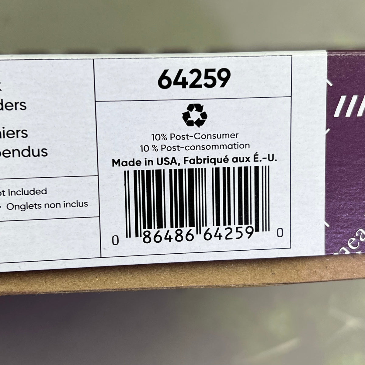 SMEAD (25 PACK) Hanging Box Bottom File Folders 2" Expansion Green 64259