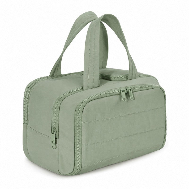 Travel Toiletry Bag Lightweight Large Wide Open Wash Bag Fluffy Cosmetic Bag Storage Bag Travel