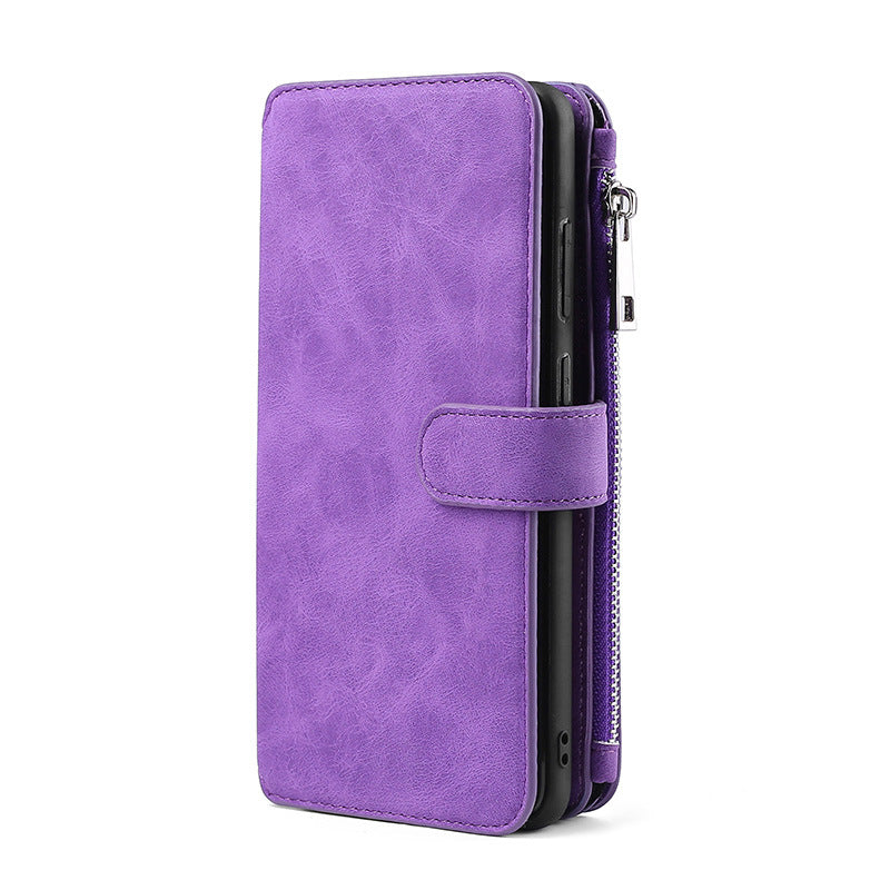Leather Case Card Multi-function Mobile Phone Bag