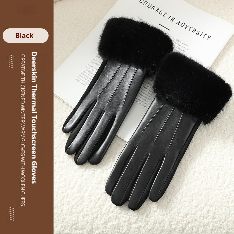 Warm Soft Personalized Gloves For Women