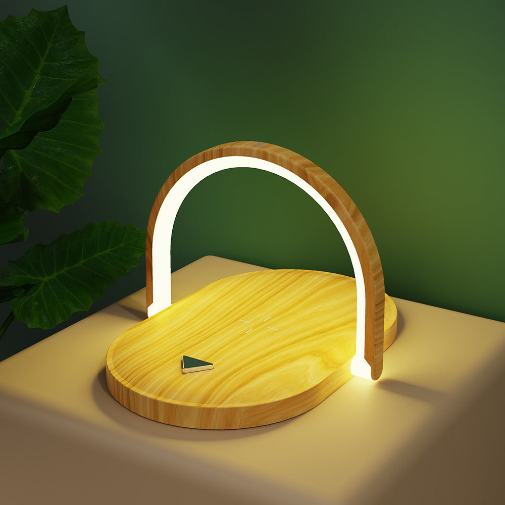 3 In 1 Foldable Wireless Charger Night Light 15W