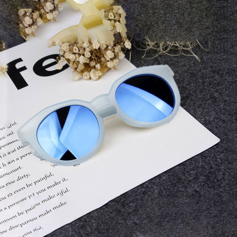 Frosted Candy Color Tablet Baby Sunglasses