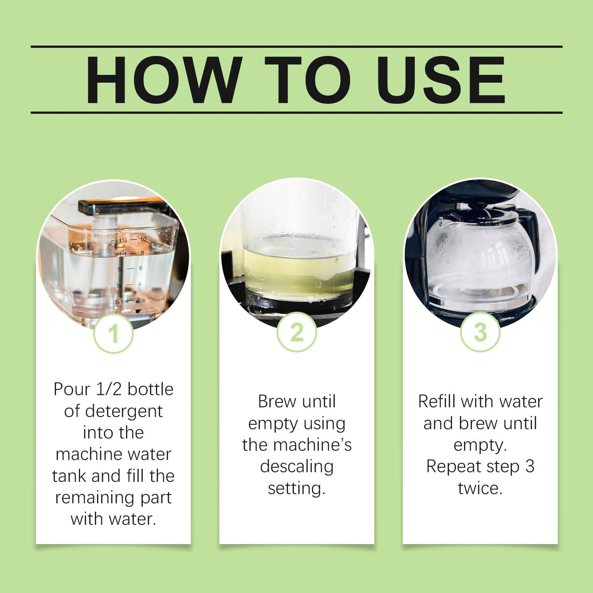 Coffee Machine Cleaner Removes Coffee Deposits Coffee Oil Stains Clean And Maintain Equipment