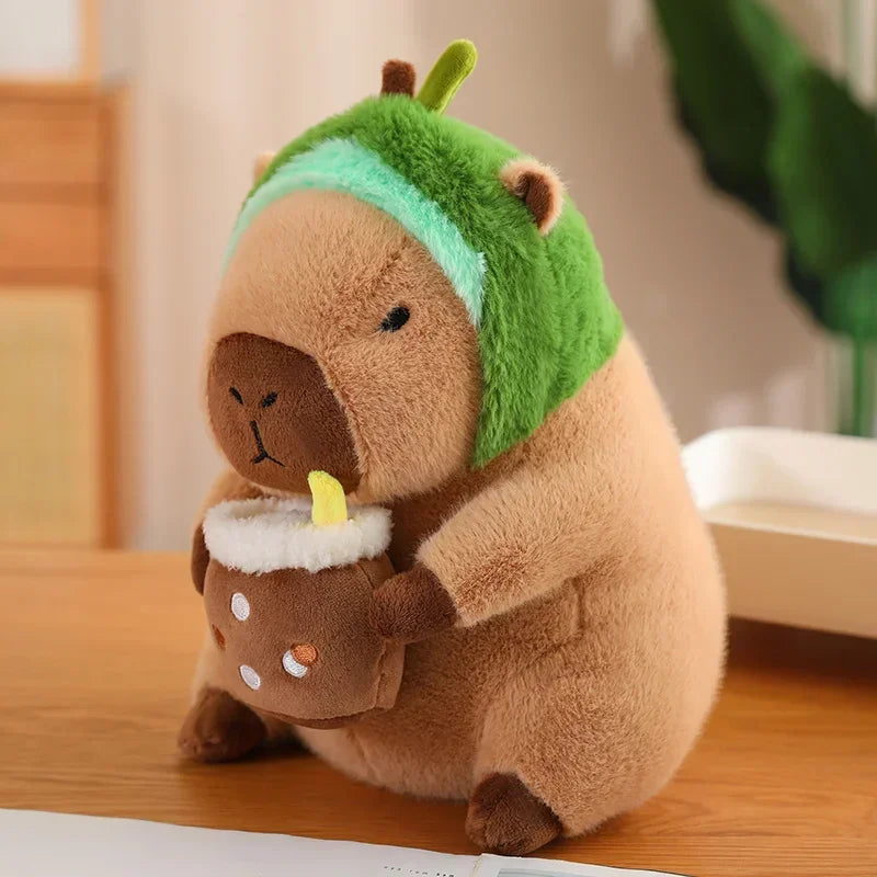 Capybara Plush Toy β Cute Cosplay Stuffed Animal Doll