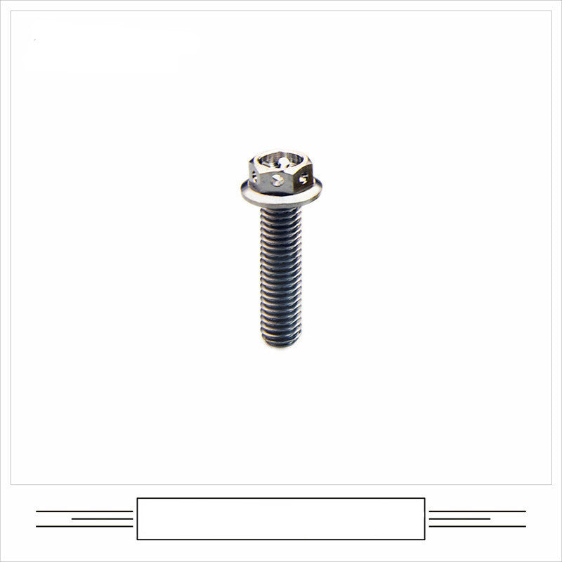 EFsolid Titanium Alloy Motorcycle Flange Screw