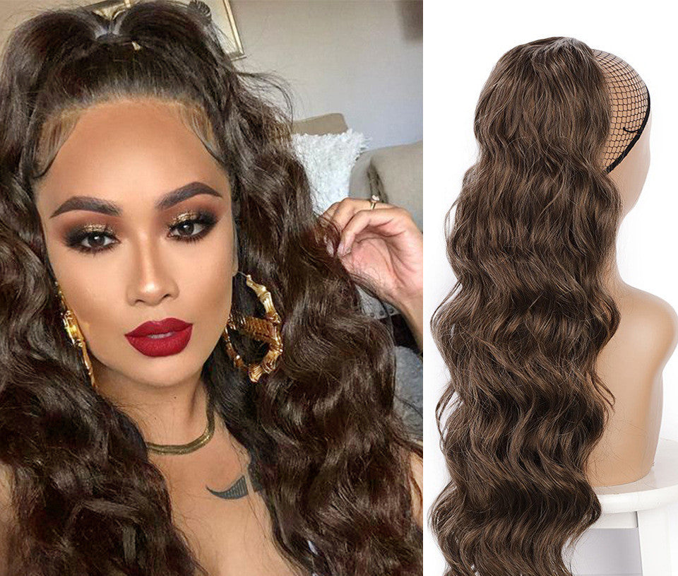 Big Wave Drawstring Ponytail Wig