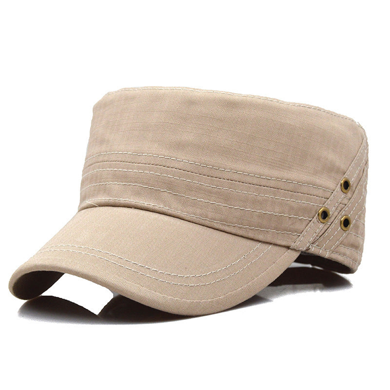 Spring Summer Flat-top Cap Thin Stylish Men Women