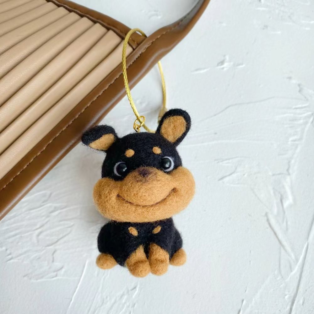 Bee And Dog DIY Craft Kit Keychain Pendant