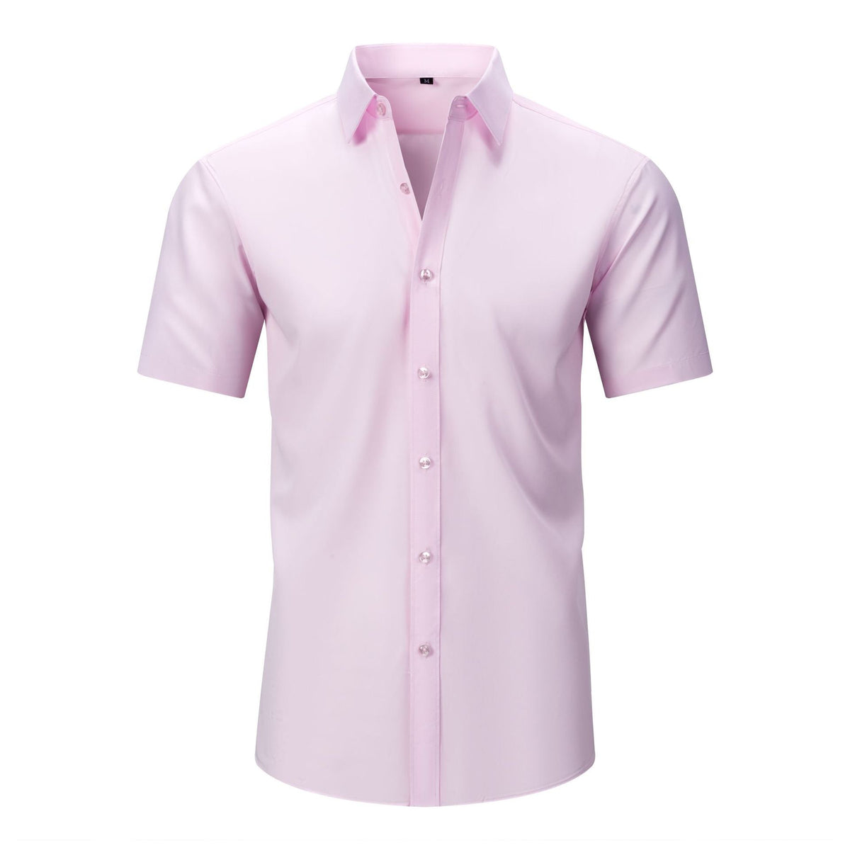 Lightweight Stretchy Wrinkle-resistant Long-sleeve Shirt For Men That Requires No Ironing