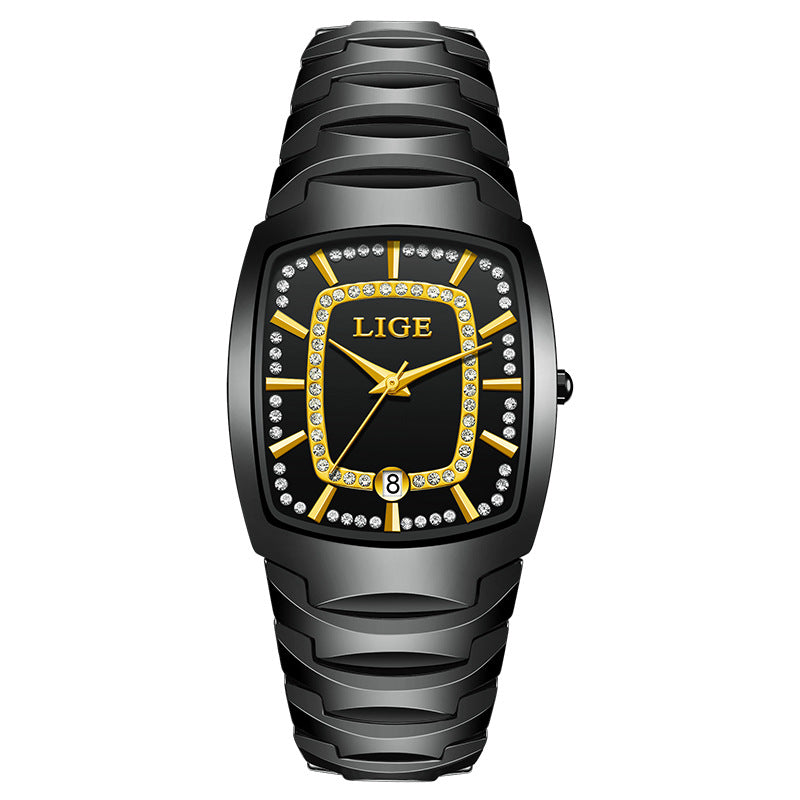 Multifunctional Waterproof Calendar New-style Couples Quartz Watch