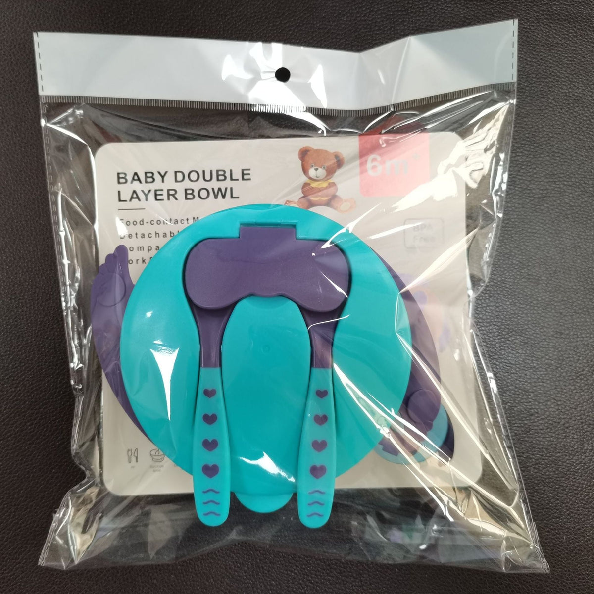 Baby Training Bowl, Infant Feeding Weaning Suction Cup Bowl