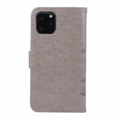 Butterfly Embossed Protective Leather Case Flip Cover Phone Case