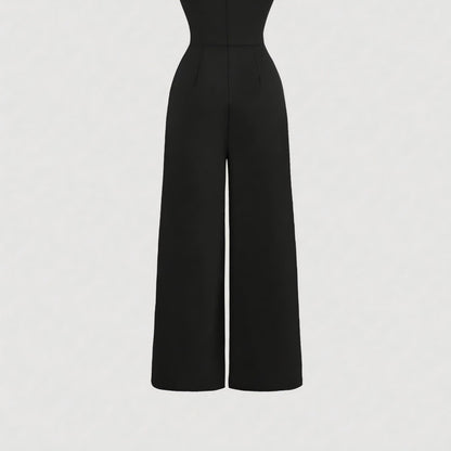 Stylish And Elegant Sleeveless Strap Jumpsuit For Women