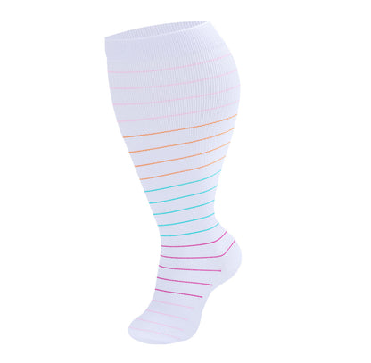 Plus-size Compression Socks, Nylon Nurse Socks For Men And Women