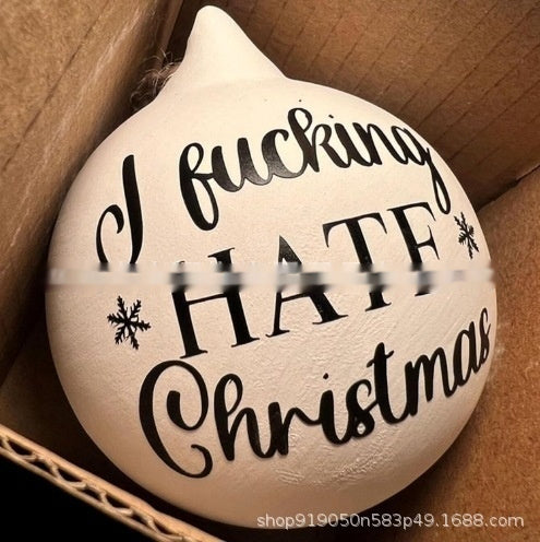 Holiday Christmas Ball Prank Decorations