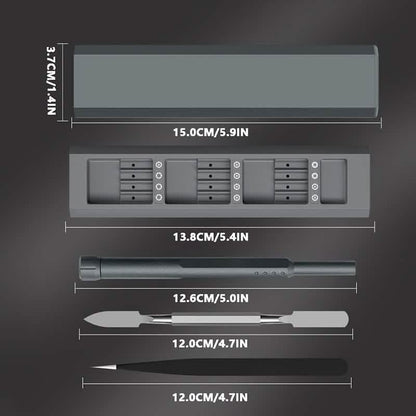 44-in-1 Magnetic Precision Screwdriver Set