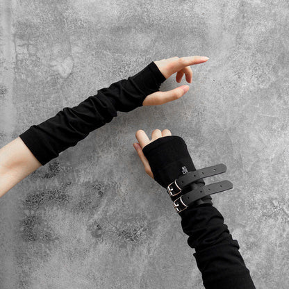 Women's Punk Half Finger Sun Sleeve