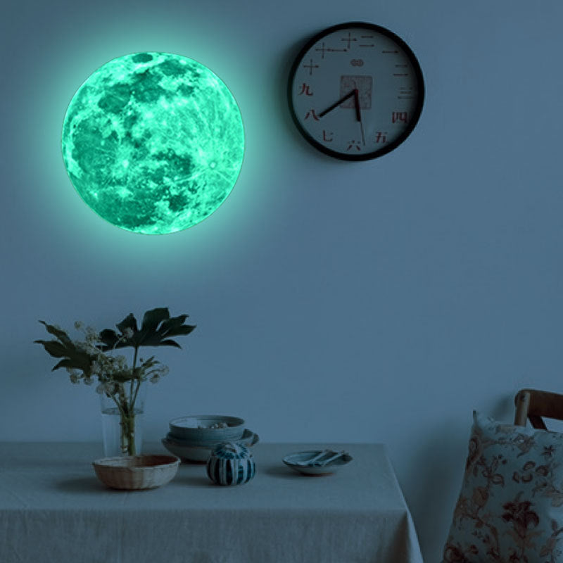 Luminous Lunar Environmental Wall Stickers