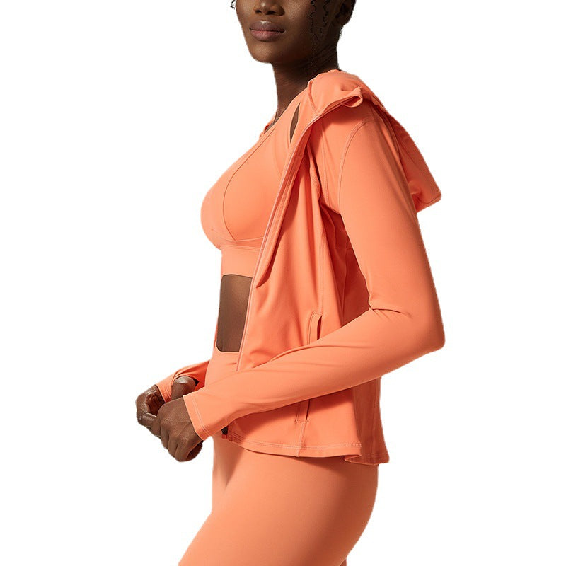Women's Sportswear Top Nude Feel Long Sleeve