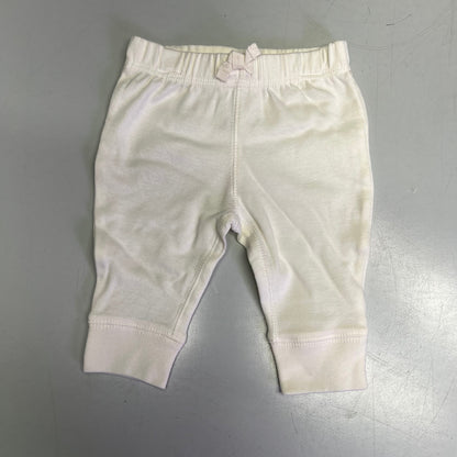 CARTERS (SET OF 2) Cotton Jogger Pants Baby's 9M Heather Grey/Ivory 1S992310