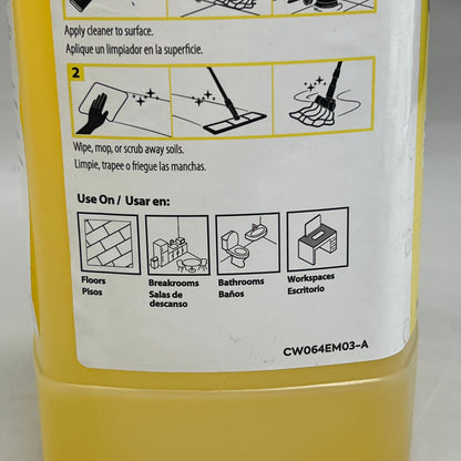 COASTWIDE (2 Pack) All Purpose Neutral Cleaner 6.5L Yellow
