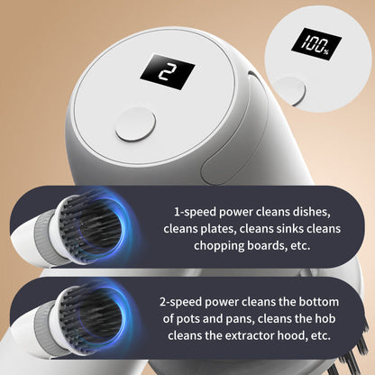Multifunctional Wireless Handheld Electric Cleaning Brush