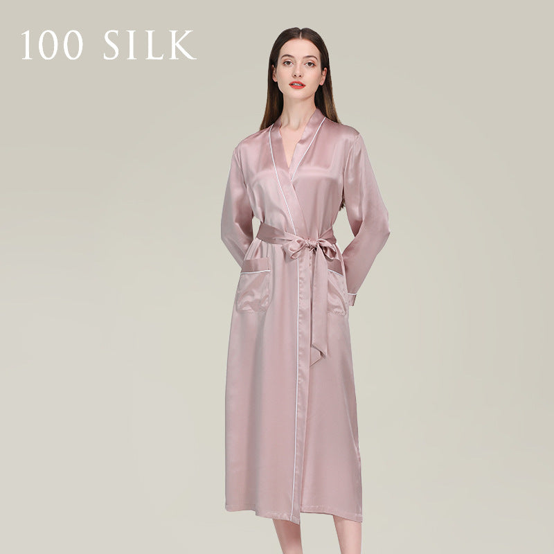 Summer Long Womens Loungewear Morning Robe