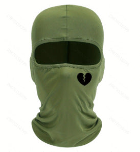 Outdoor Balaclava Breathable Sun Protection Printed Single-hole Pullover