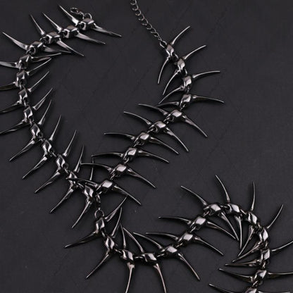 Spine-bone Beauty-back Pendant Necklace