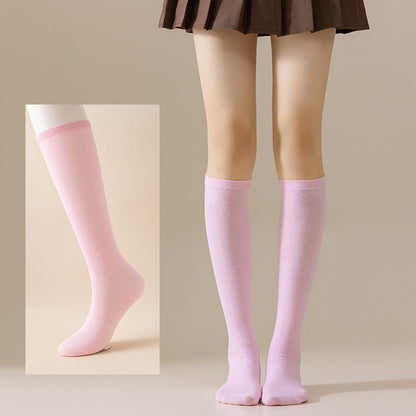 Women's Japanese-style Solid-color JK Socks