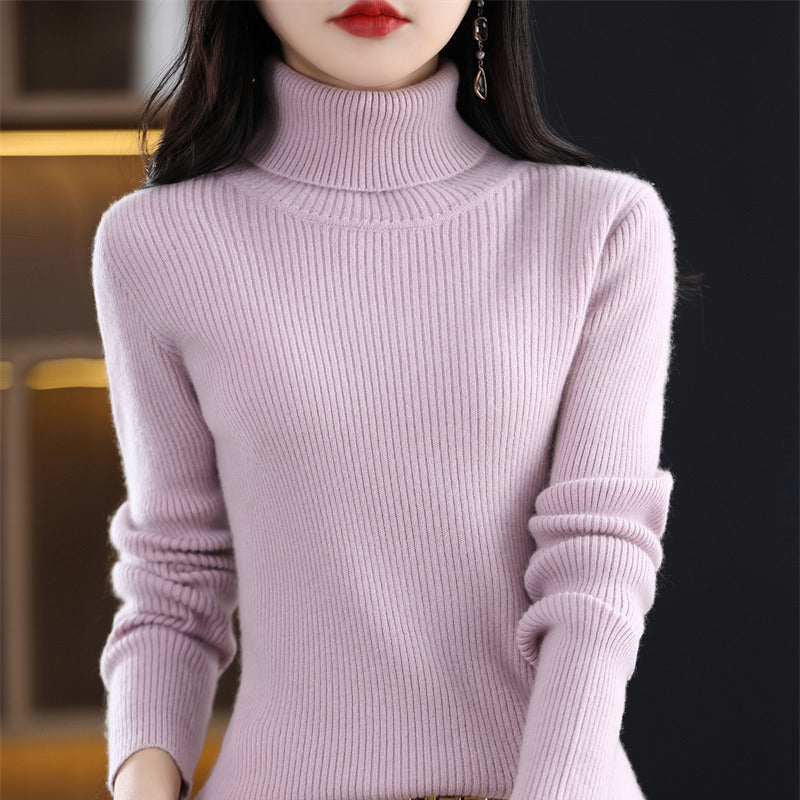 Women's Turtleneck Sweater For Fallwinter
