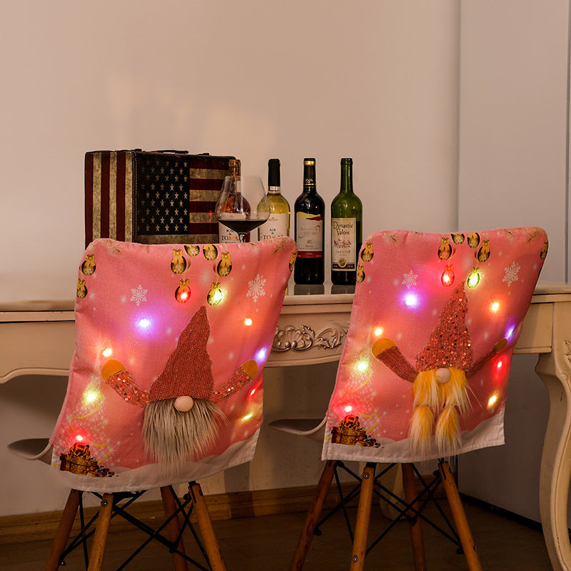 Christmas Decorations Chair Cover