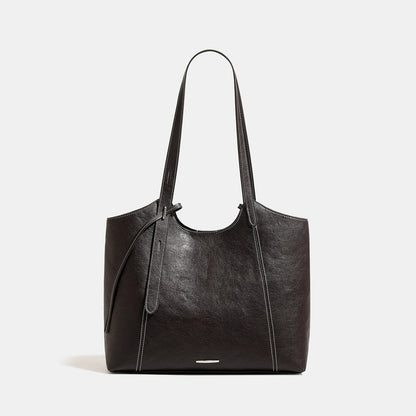 Womens Sophisticated High-capacity Fashionable Commuter Shoulder Bag