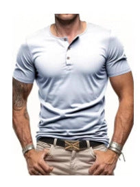 Mens Short-sleeved Top