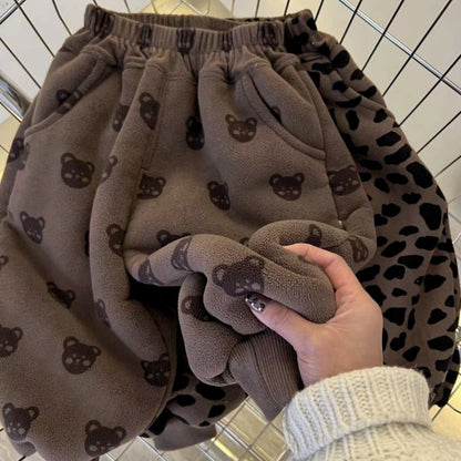 Autumn And Winter Thickened Sports Children's Clothing