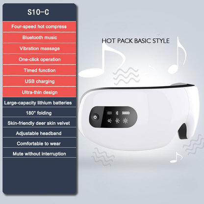 Eye massager steam atomization moisturizing eye hot compress eye mask