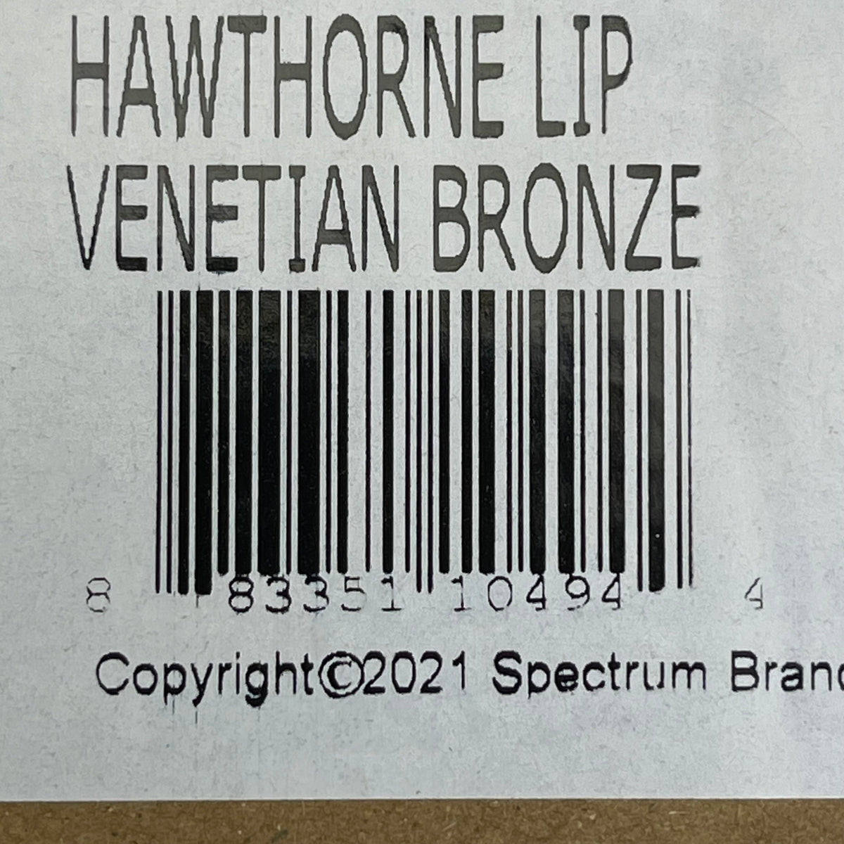 KWIKSET Hawthorne Handle Set Single Cylinder SmartKey Venetian Bronze 98001-177