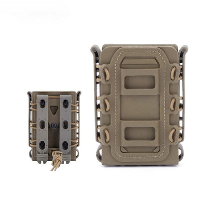 Live CS Tactical Waist Hanging Box 5.56&7.62 Elastic Scorpion Quick Pull Outdoor Multi purpose Kit