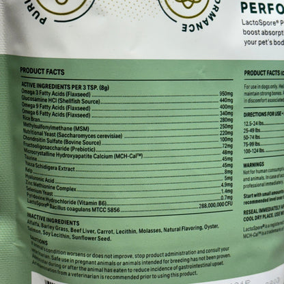 THE MISSING LINK (10 PACK, 1 lb EACH) Hip & Joint Powder Dog Supplement BB 11/25