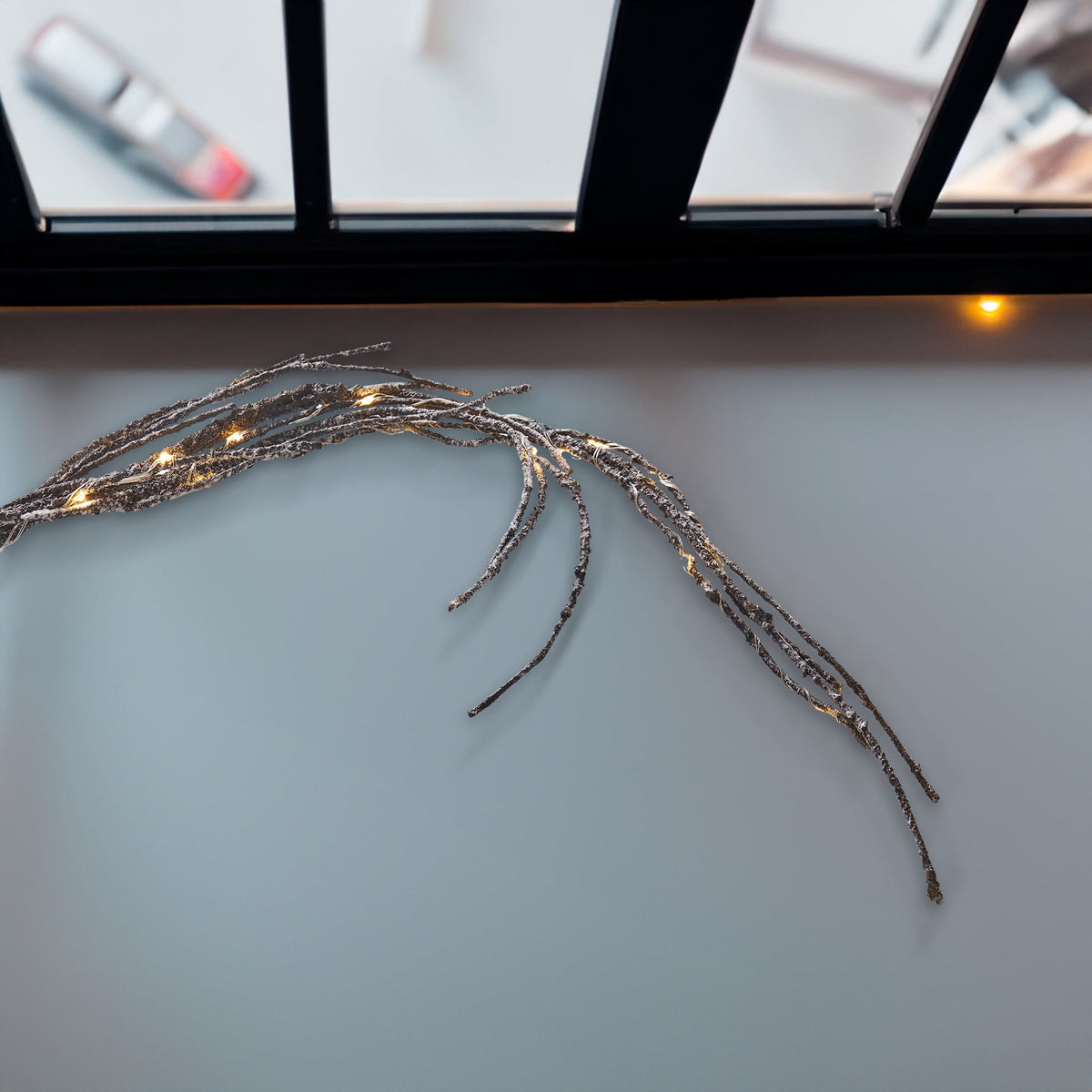 6FT PAPER GARLAND WITH LED LIGHTS