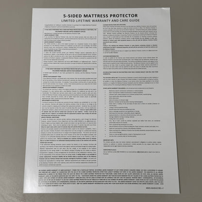PURECARE Premium Protection Cooling 5-Sided Mattress Protector Twin XL FRIOMP38