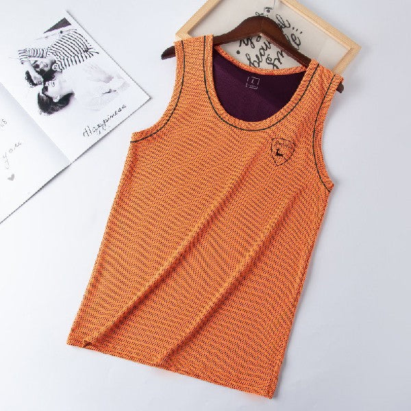 Men's Sleeveless Solid Color Tank Top
