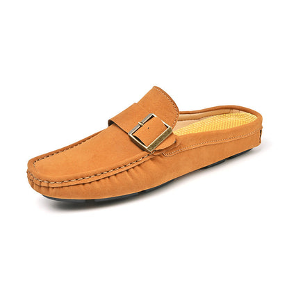 Mens Suede Leather Business-Casual Dress Shoes