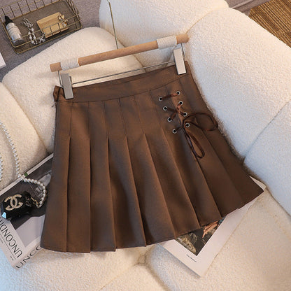 Versatile Strap White Skirt For Women