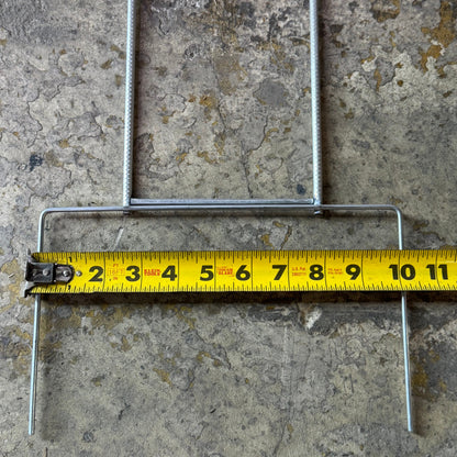 STEP STAKE (25 PACK) U-TOP Yard Sign Step Stake 1/4" B x 5 1/2" x 30" Grey