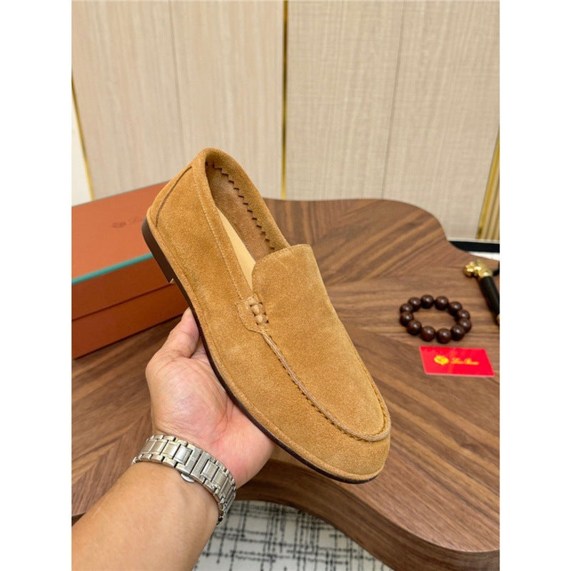 Mens Loafers, Slip-on Casual Leather Shoes